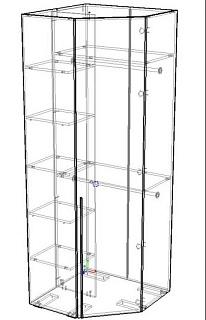 Шкаф угловой Мори - 2 (мега 947/9352)