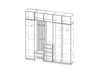 Прихожая Неаполь - 4 Кашемир
