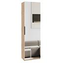 Пенал Астрис - 2 с зеркалом Белый