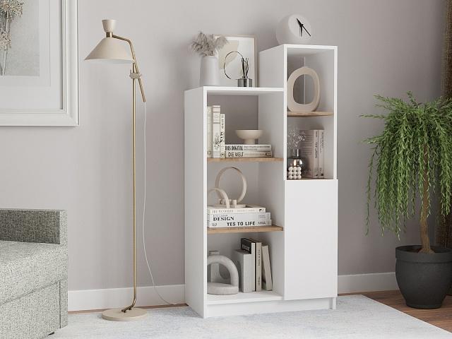 Стеллаж Оренсе - 6 Белый