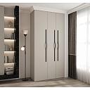 Шкаф распашной Хилтон - 3.3 Кашемир