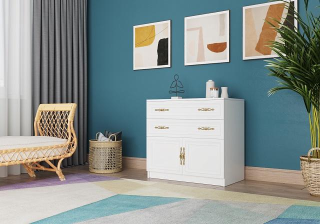 Комод Карлос - 022 Белый