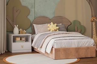 Тумба прикроватная Банни Mini - 2 Белый