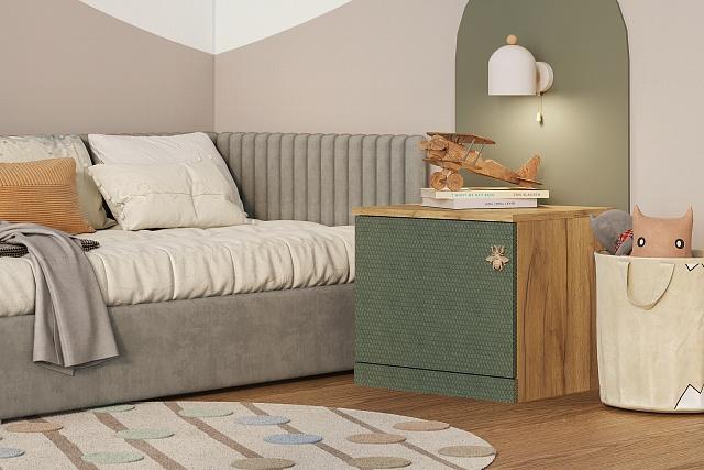 Тумба прикроватная Скарабей - 1 МДФ Пантано