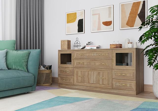 Комод Карлос - 055 Дуб Сонома