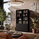 Стеллаж Терни - 1 Черный