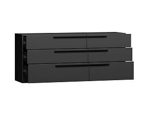 Комод Лорена Пакс - 3 Черный