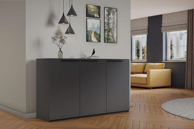 Тумба Лорена Пакс - 2 Графит