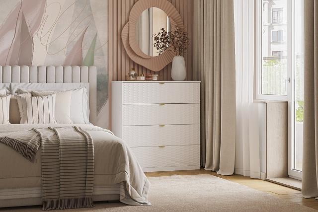 Комод Тоди - 4 Белый