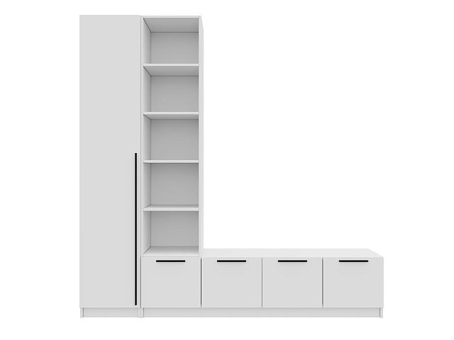 Стенка Лорена Пакс - 11 Белый