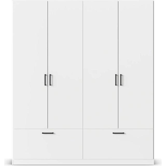 Шкаф распашной Бари - 3 Белый