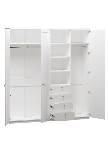 Шкаф распашной София РАХ - 30 МДФ Белый