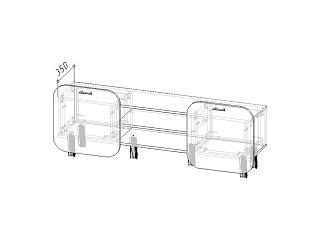 Тумба под ТВ Модерн+2