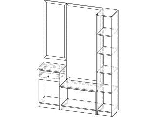 Прихожая Грация - 7