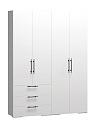 Шкаф распашной Мори-Хелена - 8 Белый