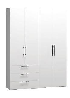 Шкаф распашной Мори-Хелена - 8 Белый