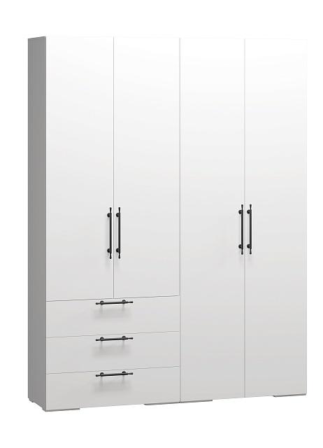 Шкаф распашной Мори-Хелена - 8 Белый