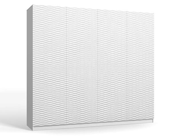 Шкаф распашной Сенатор 3D - 4 МДФ