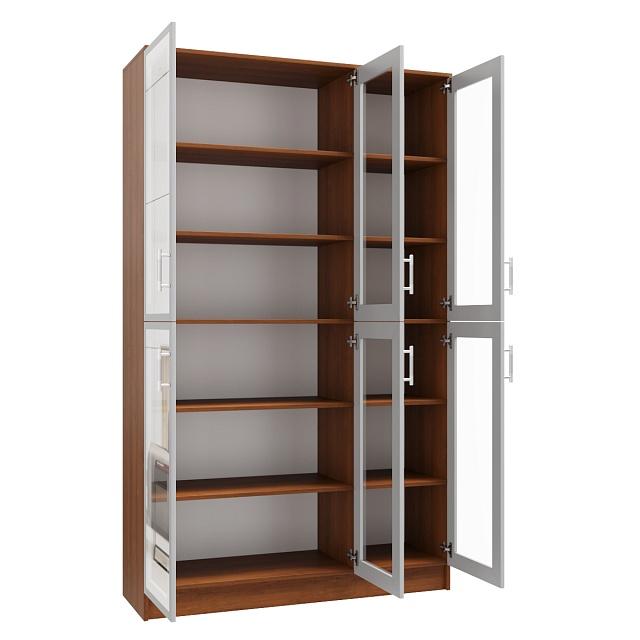 Книжный шкаф Альма - 14 Орех Экко