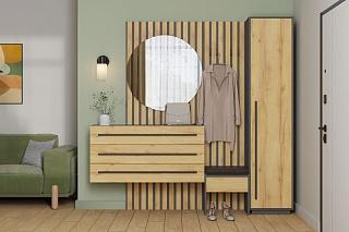 Прихожая Неаполь - 3 Графит