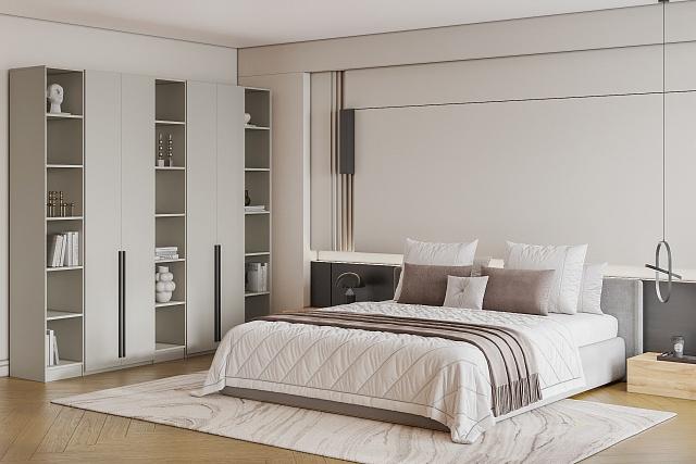 Шкаф распашной Хейсон - 11 Кашемир