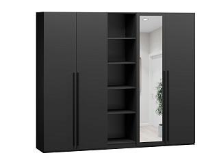 Шкаф распашной Лорена Пакс - 2.2 Черный