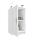 Тумба Карлос - 001 Белый