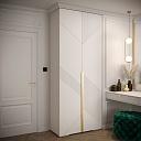 Шкаф распашной Нейс - 1 Белый