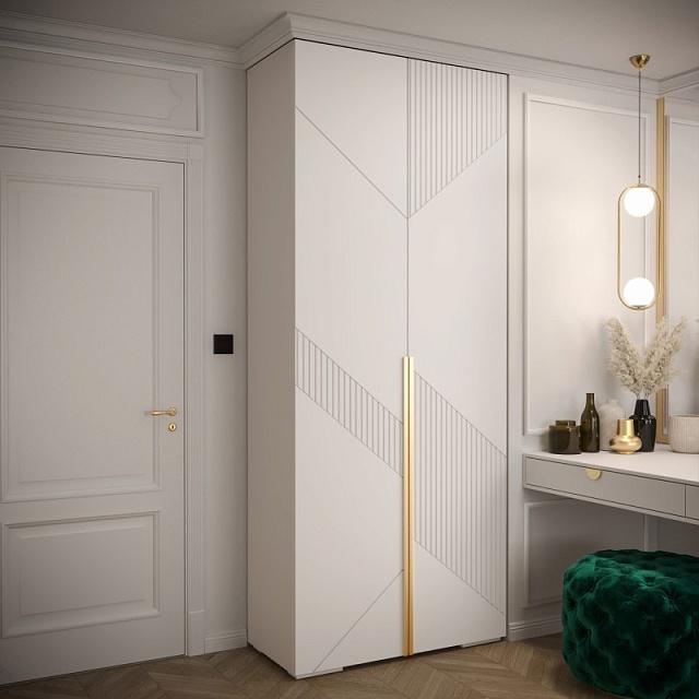 Шкаф распашной Нейс - 1 Белый