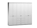 Шкаф распашной София РАХ - 12 МДФ Белый