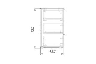 Комод Тоди - 6 Белый