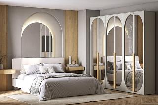 Шкаф распашной Брей - 3.2 Кашемир