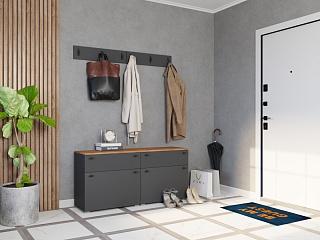 Прихожая Квели - 2 Графит
