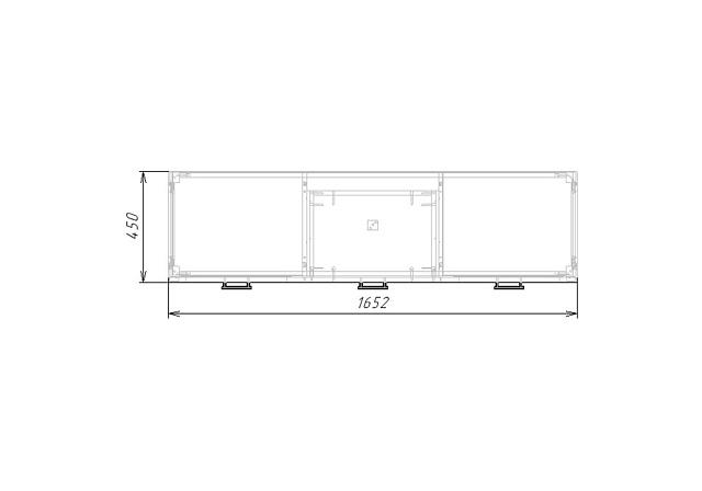 Комод Техас - 10 МДФ
