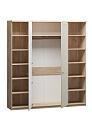 Шкаф распашной София РАХ - 34 МДФ Кастелло Медовый / Кашемир
