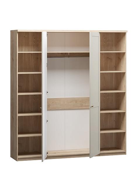 Шкаф распашной София РАХ - 34 МДФ Кастелло Медовый / Кашемир