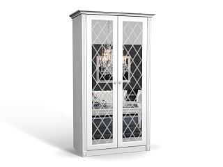 Шкаф распашной Кристалл - 2 МДФ