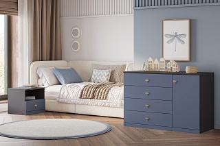 Детская стенка Стрекоза - 4 МДФ Космея