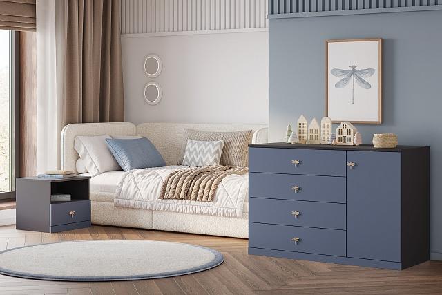 Тумба прикроватная Стрекоза - 2 МДФ Космея