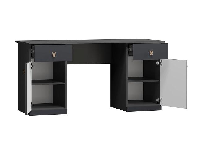 Письменный стол Банни - 6 МДФ Черный Агат