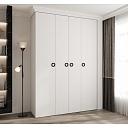 Шкаф распашной Хилтон - 2.4 Белый