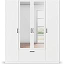 Шкаф распашной Бари - 2 Белый