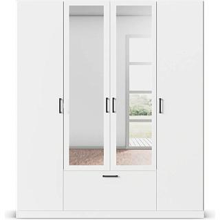 Шкаф распашной Бари - 2 Белый