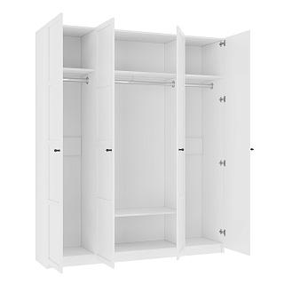 Шкаф распашной Скаген - 4 Белый