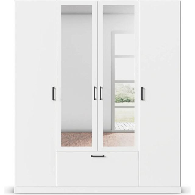 Шкаф распашной Бари - 2 Белый