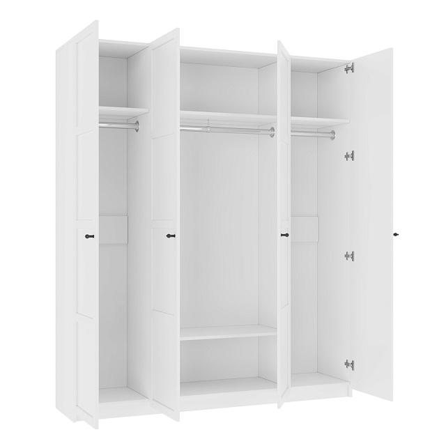 Шкаф распашной Скаген - 4 Белый