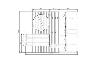 Прихожая Неаполь - 5 Кашемир