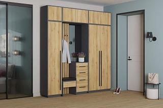 Прихожая Неаполь - 4 Графит