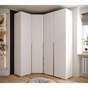 Шкаф угловой Мори - 11 Белый