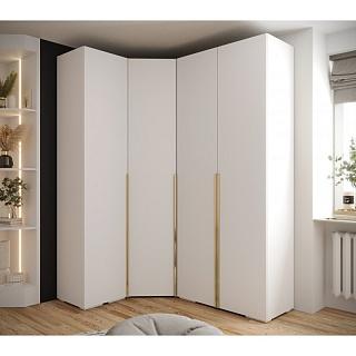 Шкаф угловой Мори - 11 Белый